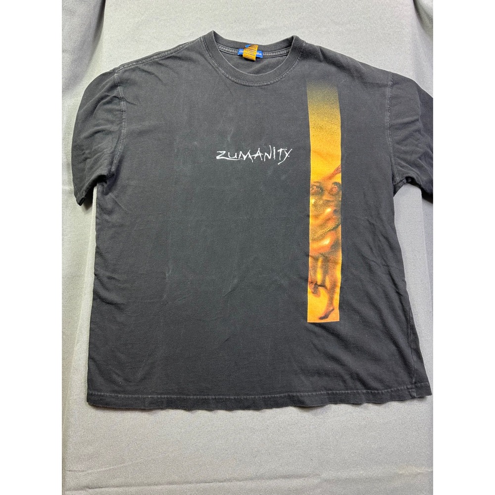 Cirque du Soleil Zumanity Graphic T-Shirt Men Medium Black Cotton Las Vegas Show